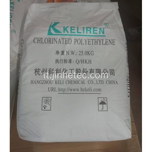 Polvere di polietilene clorurato CPE135A